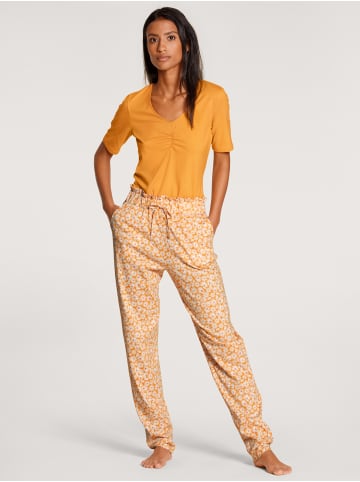 Calida Shirt in honeycomb yellow
