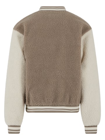 Urban Classics College Jacket in darktaupe