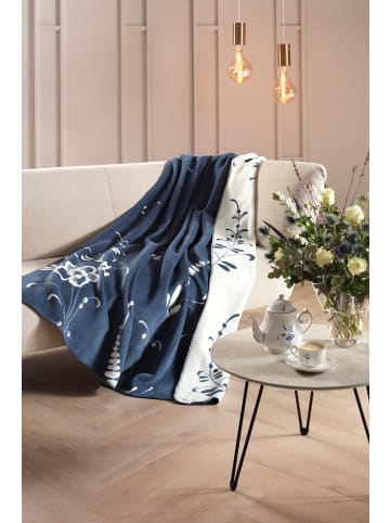 biederlack Villeroy & Boch Wohndecke Luxembourg in blau