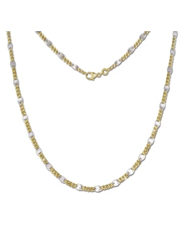 GoldDream Halskette Gold 333 Gelbgold - 8 Kt, 333 Weißgold - 8 Kt ca. 45cm Fantasiekette