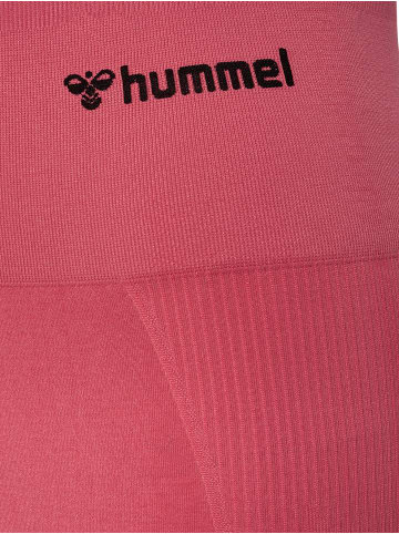 Hummel Hummel Leggings Hmltif Yoga Damen Schnelltrocknend Nahtlosen in MINERAL RED