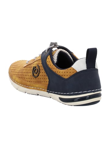 Bugatti Sportliche Slipper in Gelb