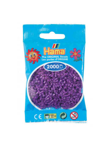 Hama Beutel mit 2000 Mini-Bügelperlen lila - ab 10 Jahren