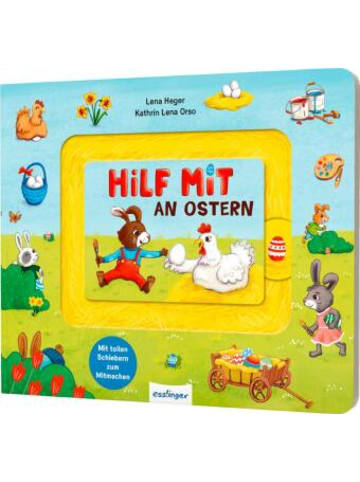 Esslinger Buch - Meine Schiebebahn-Pappe: Hilf mit an Ostern