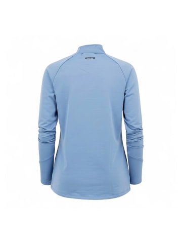 adidas Shirt Golf Cold Ready Mock Longsleeve in Blau