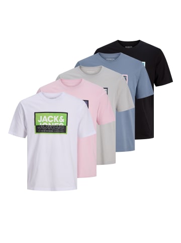 Jack & Jones 5er-Pack T-shirt in Winsome Orchid
