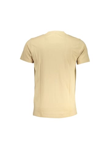 cavalli CLASS Beige Baumwoll-T-Shirt