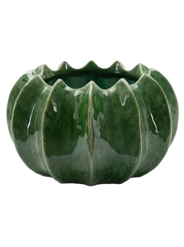 Mauro Ferretti Grüne Keramikvase, ø 22 x 13,5 cm