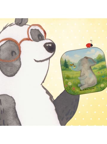 Mr. & Mrs. Panda Untersetzer Elefant Biene Design ohne Spruch in Weiß