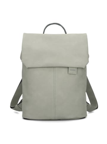 Zwei Mademoiselle.M Daypack 35 cm Laptopfach in sage