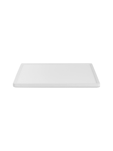 Beliani Deckenleuchten TIVORA in Weiß - (W) 42 x (H) 3 x (L) 42 cm