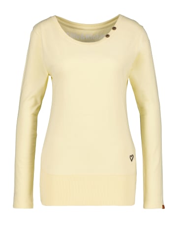 alife and kickin Langarmshirt ConnyAK A in creme melange