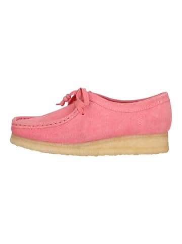 Clarks Mokassins Wallabee in 4046 Candy Pink