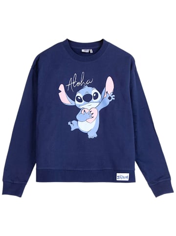 Cerda Sweatshirt Disney Lilo & Stitch Aloha in Dunkelblau