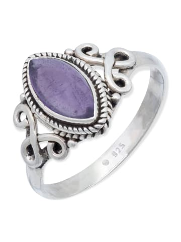 mantraroma 925er Silber - Ringe mit Amethyst