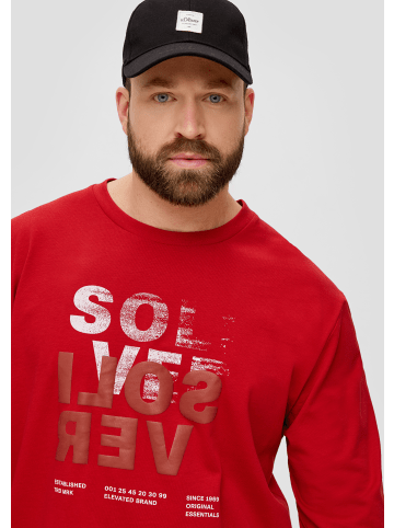 s.Oliver T-Shirt langarm in Rot