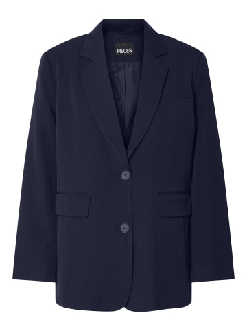 Pieces Oversize-Blazer in Maritime Blue
