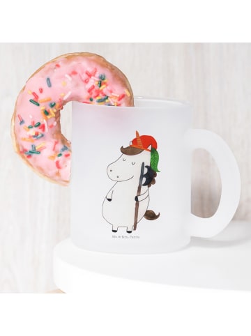 Mr. & Mrs. Panda Teetasse Einhorn  ohne Spruch in Transparent