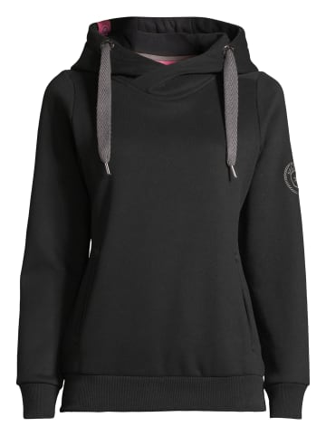 Salzhaut Hoodie für Damen in schwarz