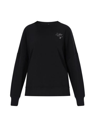 DreiMaster Damen Sweatshirt in Schwarz