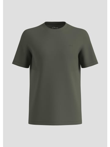 s.Oliver T-Shirt kurzarm in Olive