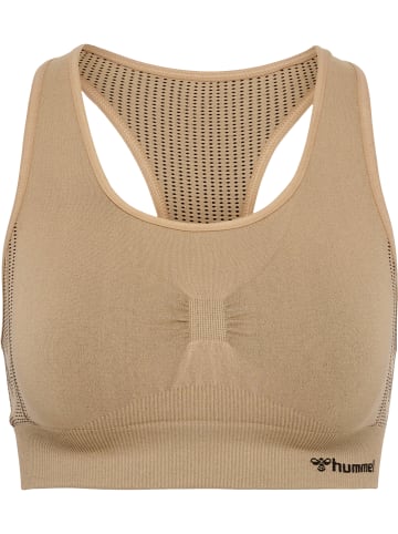 Hummel Hummel Top Hmlmt Yoga Damen Dehnbarem Atmungsaktiv Schnelltrocknend Nahtlosen in CURDS & WHEY