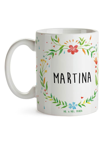 Mr. & Mrs. Panda Kaffeetasse Martina mit Spruch in Keine Angabe