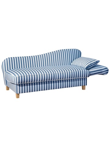 58 aufm Kessel RECAMIERE Armlehne rechts Katia Flachgewebe blau