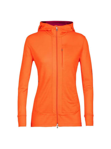 icebreaker Funktionsjacke W Quantum III LS Zip Hood in Orange