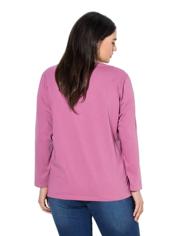 Ulla Popken Shirt in dunkle rose