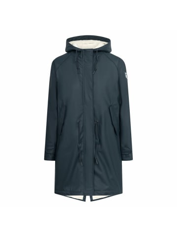 Derbe Regenjacke für Damen in blau
