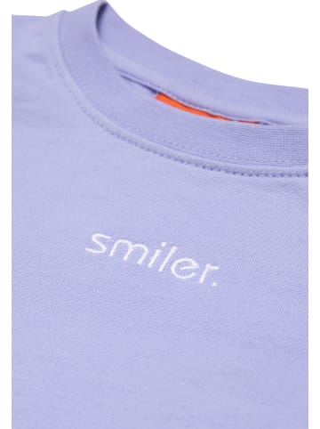 smiler. T-Shirt mini-laugh. in flieder