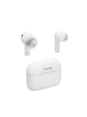 Hama Passion Clear II, TWS In-Ear, ANC, Weiß in Weiß