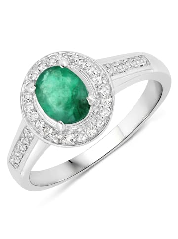 Xen Ring "Smaragd XR0153" in Silber