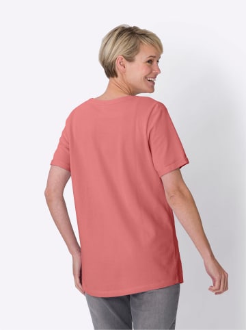 Sieh an! Longshirt in flamingo