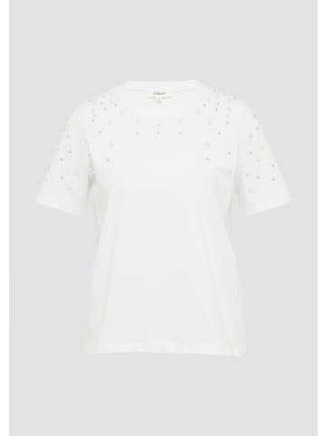 s.Oliver T-Shirt in 0100_weiß