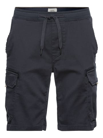 Camel Active Elastische Cargo Shorts in Dunkelblau