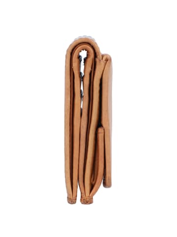 Greenland Nature GreenLand NATURE Geldbörse RFID Schutz Leder 10 cm in cognac2
