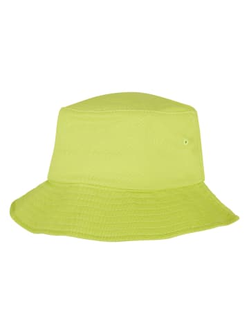  Flexfit  Flexfit Unisex Flexfit Cotton Twill Bucket Hat in greenglow