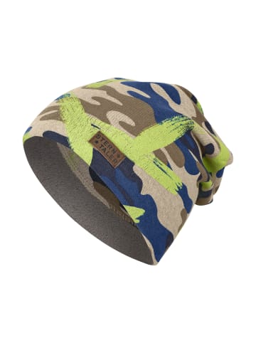 Sterntaler Beanie Camouflage in beige
