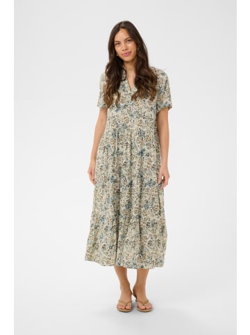 SAINT TROPEZ Kleid EdaSZ A-shape in Vallarta Blue Brushed Blooms