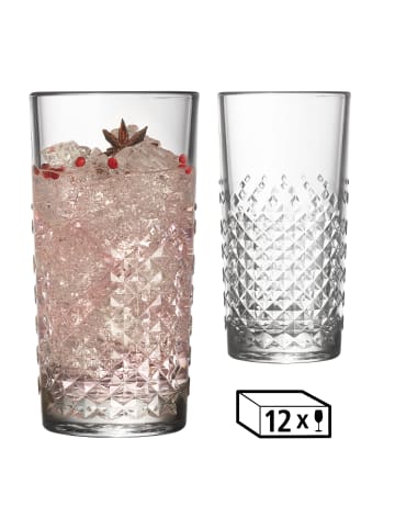 Libbey Beverage -OCULAR- 12er Set, Ø 8 cm, 473 ml, H: 15,5 cm, Glas
