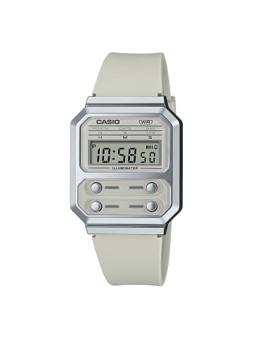 Casio Armbanduhr Resin/ Kunstharz verchromt 32.7mm