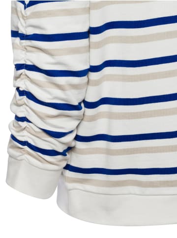 Franco Callegari Sweatshirt in weiß blau - 0002