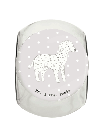 Mr. & Mrs. Panda Dose Dalmatiner Lebensretter ohne Spruch in Grau Pastell