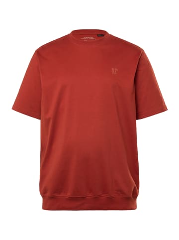 JP1880 Kurzarm T-Shirt in ziegelrot