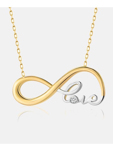Diamant L'éternel Halskette aus 585 Gelbgold