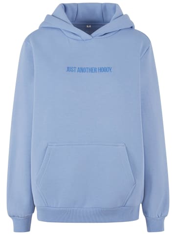 Mister Tee Mister Tee Just Another EMB Fluffy Hoody in powderblue