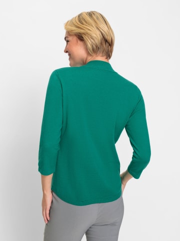 WITT WEIDEN Stehkragenpullover in smaragd