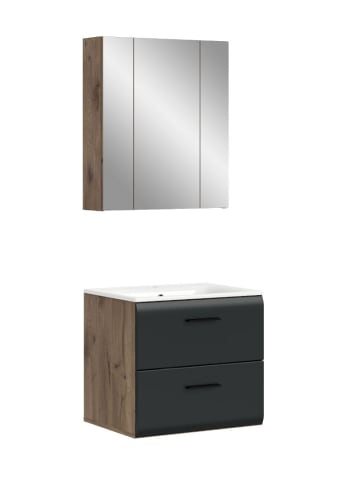 ebuy24 Schwarz 60 x 46 cm